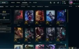 Conta lvl 39 Ouro I