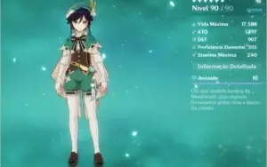 CONTA GENSHIN AR.52| VENTI/KLEE/ZHONGLI/Keqing | 1 ARMA 5*