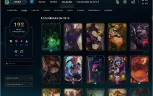 Conta de LOL