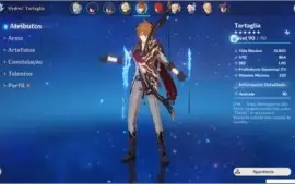 Genshin Impact (Asia - AR 54) Ganyu + Amos' Bow & 7 T5