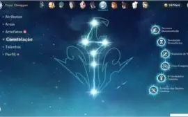 Genshin Impact (Asia - AR 54) Ganyu + Amos' Bow & 7 T5
