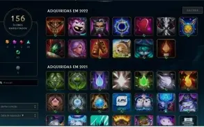 Conta Lol todos Champs, LVL 365, +150 skins, 5 anos de conta