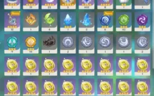 conta genshin 12 tier5 e 86 dias de benção