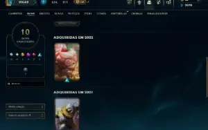 Conta Lol 100% Segura Full Acesso| 9 Skins | Lvl 54 | Unrank