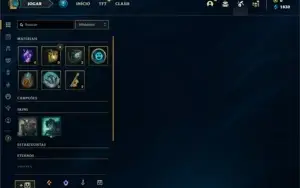 Conta prata 1 com 23 Champs e 3 Skins + 2 Fragmentos