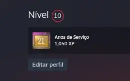 Vendo Conta Com Prime |Medalha 10 Anos | 21 Anos Na Steam
