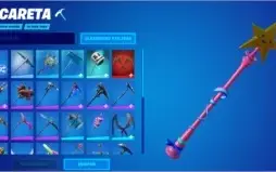 Conta Fortnite com bastante skins