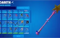 Conta Fortnite com bastante skins