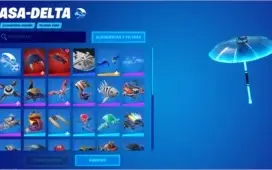 Conta Fortnite com bastante skins
