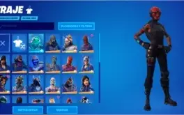 Conta Fortnite com bastante skins