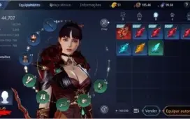 Mir4 Conta lvl45 44k power Serpente NA104