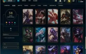 Conta prata 3 com 38 skins e 120 champs ( MAIN ADC )