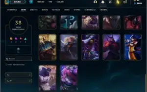 Conta prata 3 com 38 skins e 120 champs ( MAIN ADC )
