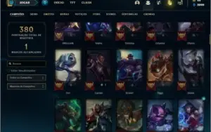 Conta prata 3 com 38 skins e 120 champs ( MAIN ADC )