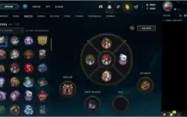 Challenger season passada, 4825RP, 5 emote chall, 2GM, 4Diam