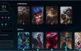 Conta League of Legends Platina IV