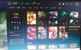 Conta league of legends