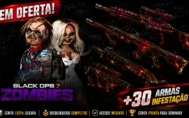 Venda Conta Warzone Bo7 Camuflagem Zombies Venda Infestação
