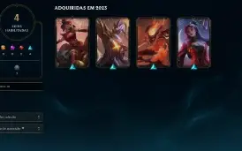Conta Diamante 4 Lol