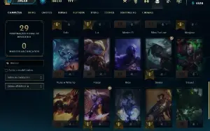 Conta Smurf Ouro 1, MMR Platina