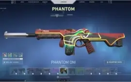 Conta valorant ouro 2, vandal e faca saqueadora, phantom oni