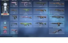 Conta valorant ouro 2, vandal e faca saqueadora, phantom oni