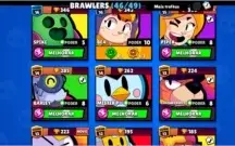 Conta Brawl Stars 46/49 quase full