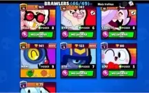 Conta Brawl Stars 46/49 quase full