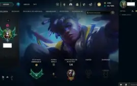 Conta upada a mão esmeralda 4 caindo com D2 - 1390 RP lvl43