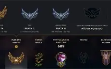 Conta de lol cheia de skin