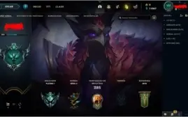 Conta League of Legends, FULL UPADA
