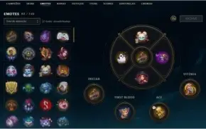 Conta League of Legends, FULL UPADA