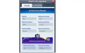 Clash Royale Rei 13, com todas as cartas