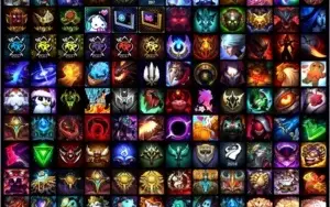 Conta LoL lvl 58, 75 skins, 130 heróis