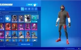 conta fortnite / skins, salve o mundo + jogos na epic