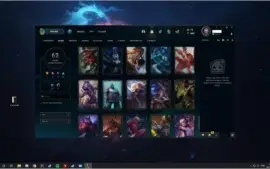 conta lol  88 campeões 62 skins muitas lendárias.