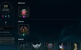Conta com 441 skins e 99 cromas