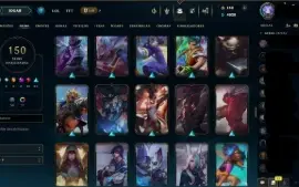 Conta lol lvl 369