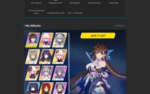 Conta Genshin AR 54 com 8 personagens 5 stars