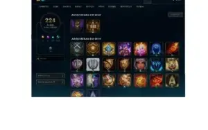 Vendo conta lol 274 skins e 126 champ