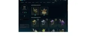 Vendo conta lol 274 skins e 126 champ