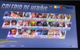 Conta Overwatch PS4 Level 1148  [6] Armas de ouro MMR ALTO