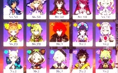 Hu Tao C1 + Bis(Staff of Homa) + Xingquiu C6 + Keqinq AR 52