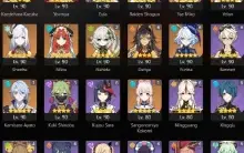 HSR(Asia) Jingliu E6S5 Topaz E6S5 Acheron E6S2 e mais E6's