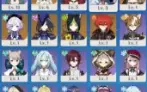 HSR(Asia) Jingliu E6S5 Topaz E6S5 Acheron E6S2 e mais E6's