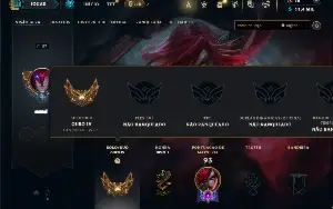 Ouro 4 com 35 Champs e 18 Skins