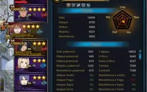 Conta Naruto Online servidor NOVO 520
