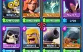 conta de Clash Royale arena 8,com 6 lendária e level 9