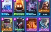 conta de Clash Royale arena 8,com 6 lendária e level 9