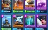 conta de Clash Royale arena 8,com 6 lendária e level 9